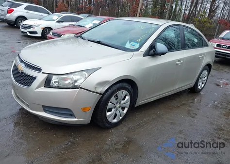 2014 Chevrolet Cruze Ls Auto z USA, uszkodzony, nr VIN 1G1PA5SH9E7486570